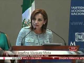 Pide Josefina a panistas "una tregua"