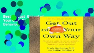 Best product  Get out of Your Own Way: Overcoming Self-Defeating Behavior