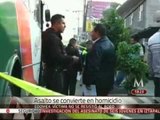 Asalto a transporte de pasajeros en Ecatepec deja un muerto
