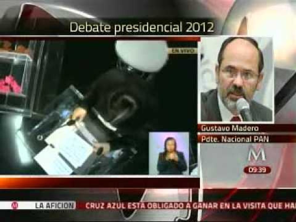 PAN y PRD no se pusieron de acuerdo para atacar al PRI: Madero