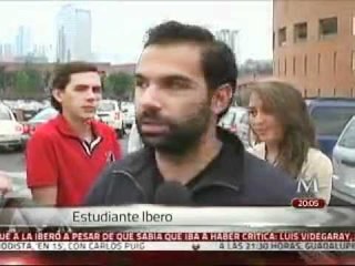 Alumnos de la Ibero se acusan mutuamente sobre protestas a EPN