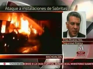 Atentado vil y cobarde a Sabritas: secretario de seguridad Michoacán