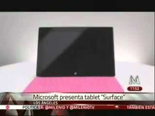 Microsoft presenta su tablet "Surface"