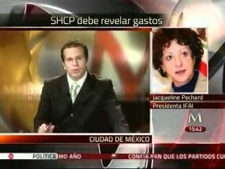 SHCP deberá revelar gastos de transición de gobierno: IFAI