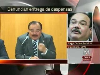 Denuncia PRI presunta entrega de despensas por parte del PRD