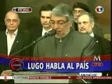 Esta noche salgo por la puerta más grande de la patria, por la puerta del corazón: Fernando Lugo