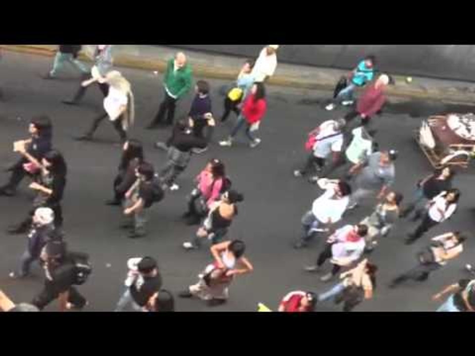 Con gritos de ¡fuera Peña! protesta #YoSoy132 contra virtual triunfo del mexiquense
