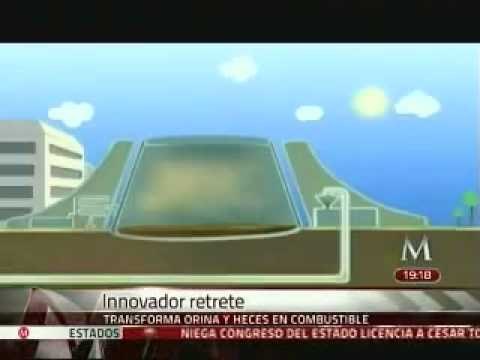 Retrete convierte orina y heces en combustible