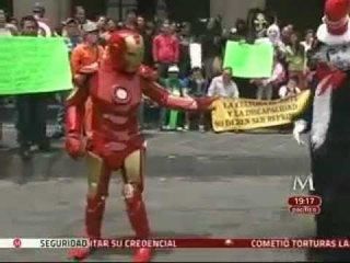 Superhéroes exigen al GDF que los dejen trabajar