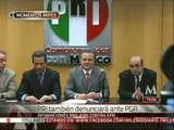 Denunciará PRI ante la PGR a PRD y PAN por difamaciones