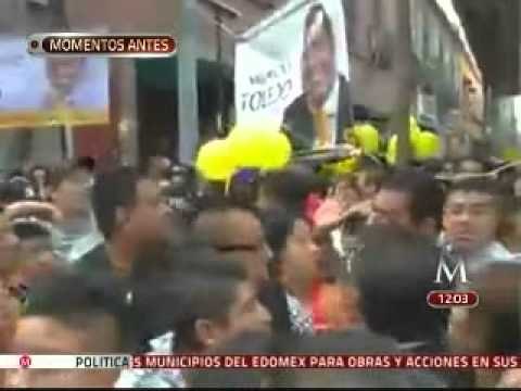 Se registra enfrentamiento entre simpatizantes partidistas afuera de la ALDF