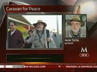 "Caravan for Peace" busca hacer conciencia en EU: Sicilia