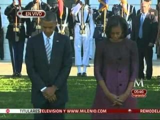 Obama encabeza homenaje a víctimas del 11 de Septiembre
