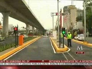 Inaugura Ebrard primer tramo de Autopista Urbana Sur