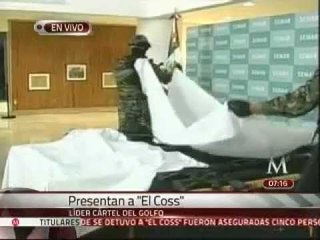 Presenta la SEMAR a Eduardo Costilla "El Coss", presunto líder del Cártel de Golfo