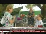 Mujer pide disculpas por arruinar pintura