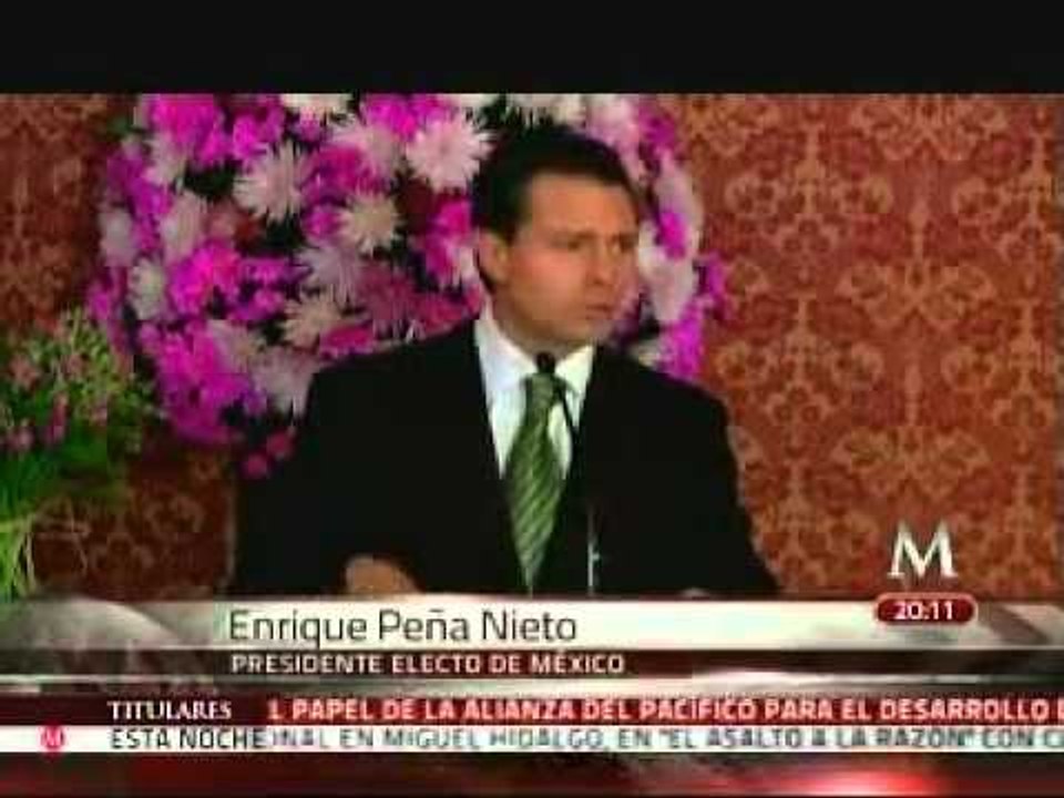 Resalta Peña importancia de la Alianza del Pacífico