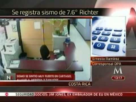 Descarta Costa Rica tsunami tras fuerte sismo