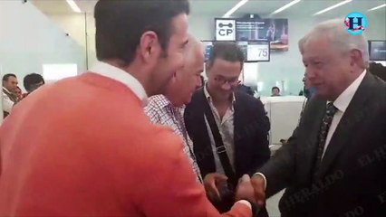 AMLO toma vuelo comercial hacia Guanajuato