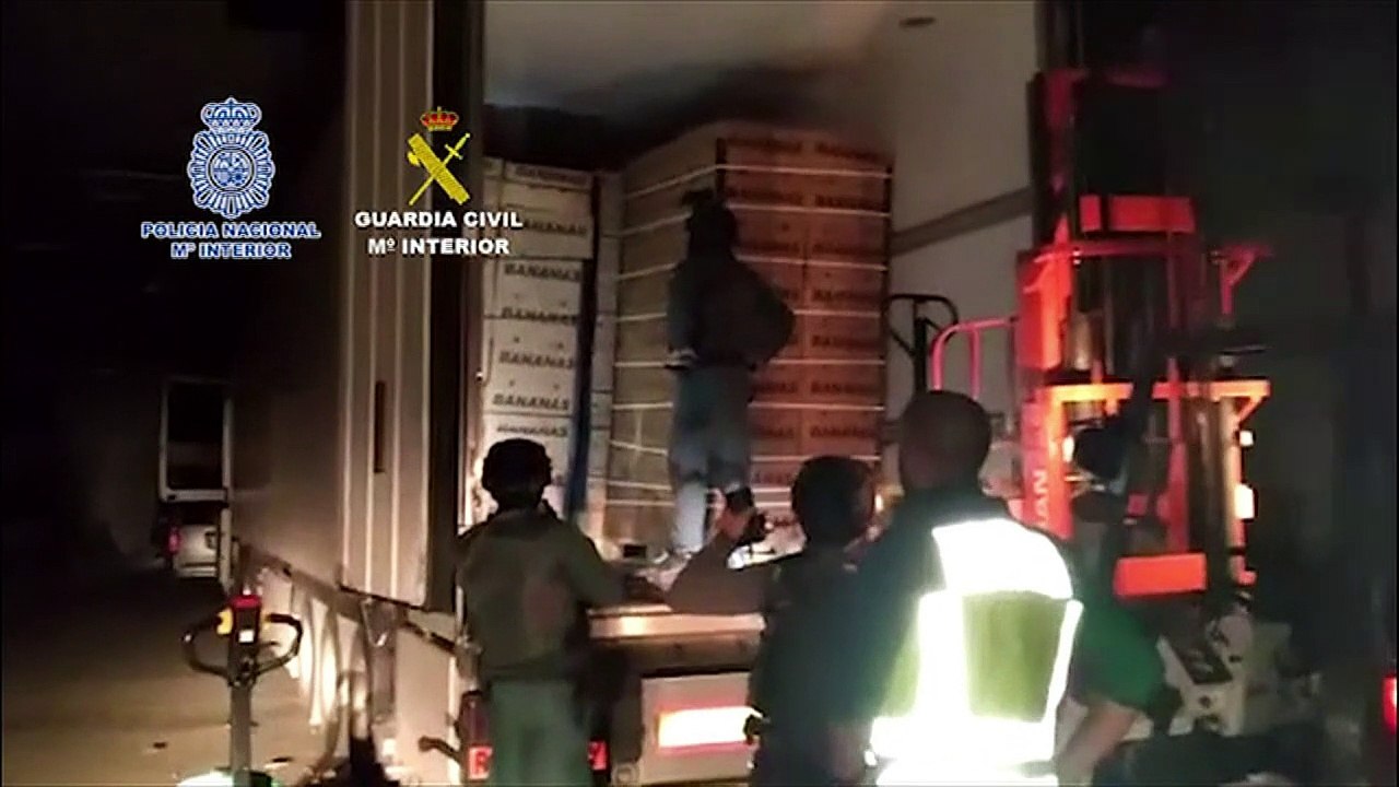 Espanha confisca seis toneladas de cocaína
