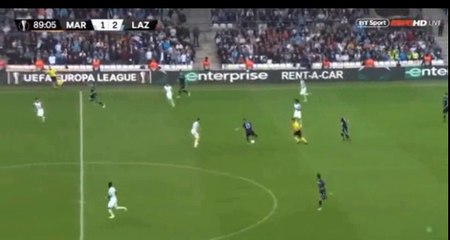 Marusic Amazing  Goal - Marseille vs Lazio 1-3  25.10.2018 (HD)