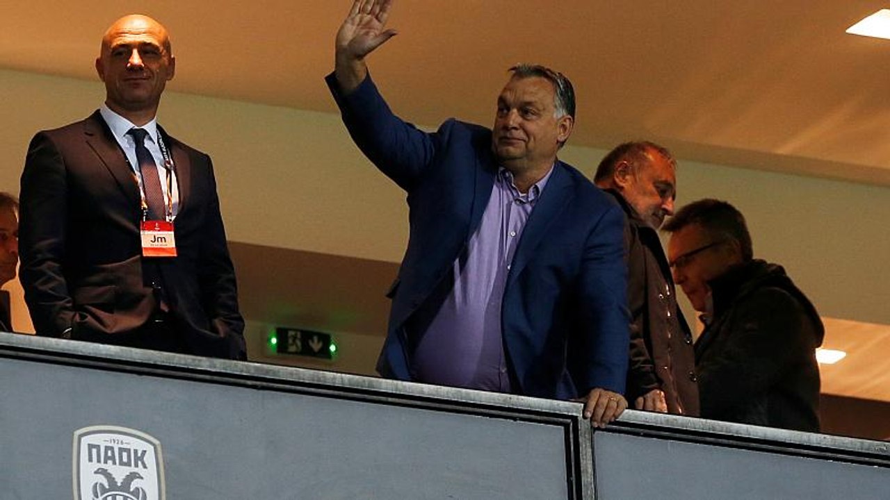 Στην Τούμπα ο πρωθυπουργός της Ουγγαρίας Βίκτορ Όρμπαν