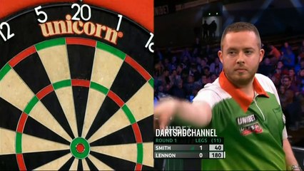 Michael Smith vs Steve Lennon | Round 1 | European Championship 2018