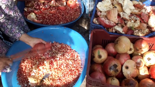 Silifke'de nar ekşisi yapımı - MERSİN