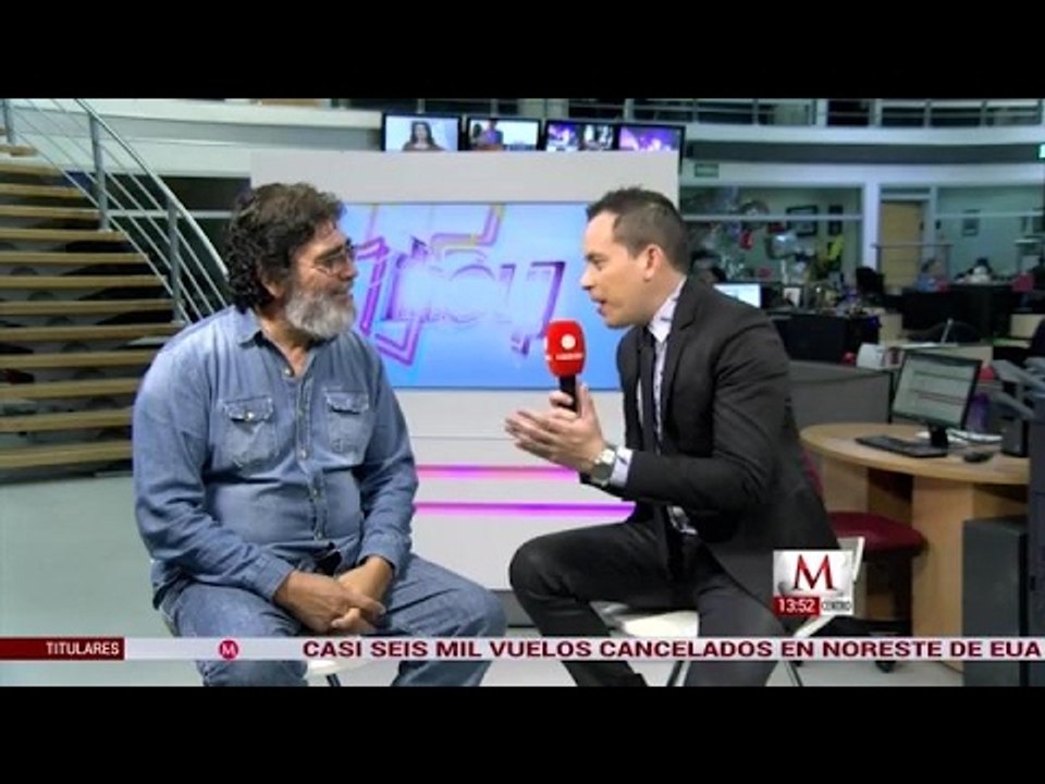 Celso Piña en entrevista con Milenio TV