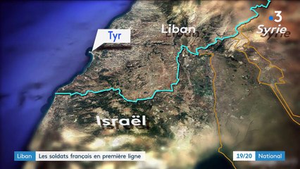 Liban : des militaires français tentent de maintenir la paix
