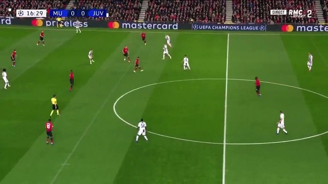 يوفنتوس يتقدم بالهدف الأول أمام مانشستر يونايتد بدورى الأبطال