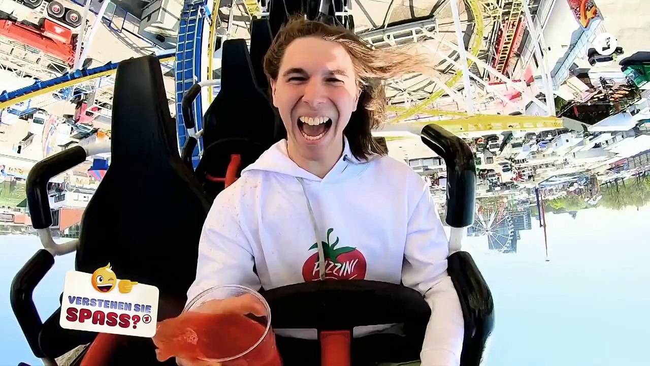 Tomatensaft-Casting in der Achterbahn | Verstehen Sie Spaß?