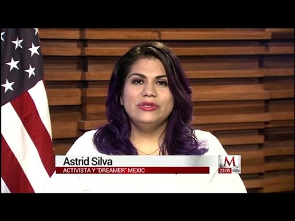 Dreamer mexicana contesta discurso de Donald Trump
