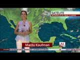 Marilú Kaufman nos da el clima para hoy 24 de Marzo