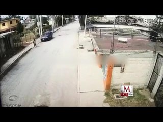 Buscan a sujeto que atropelló intencionalmente a una mujer en Edomex