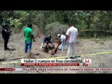 Localizan fosa clandestina con dos cuerpos en Guerrero