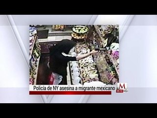 Policía de Nueva York dispara en al menos 14 ocasiones a migrante mexicano