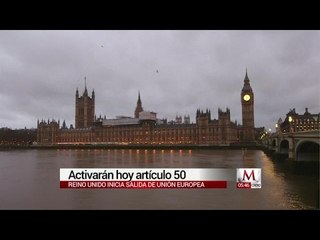 Reino Unido inicia salida de unión europea