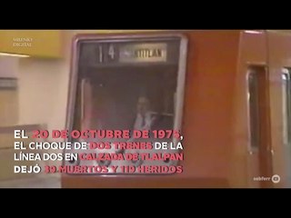En 48 años, dos accidentes graves en el Metro
