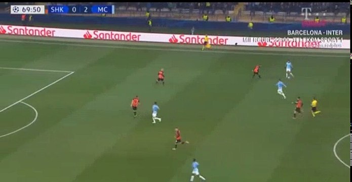 Shakhtar Donetsk 0 - 3 Manchester City 23/10/2018 Silva B. (Mahrez R.), Manchester City Super Amazing Goal 71' HD Full Screen EUROPE: Champions League - Group Stage - Round 3 .
