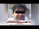 Cae presunto taxista violador en CdMx