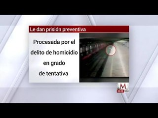 Dan prisión preventiva a mujer que aventó a su hijo a vías del metro Tepito