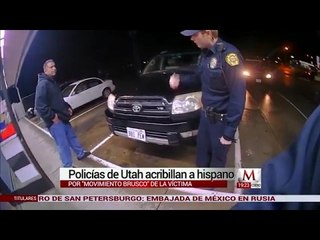 Policías de Utah, EU, asesinaron a un hispano por realizar 'movimientos bruscos'