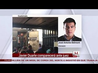 Preparan audiencia de Duarte en Guatemala