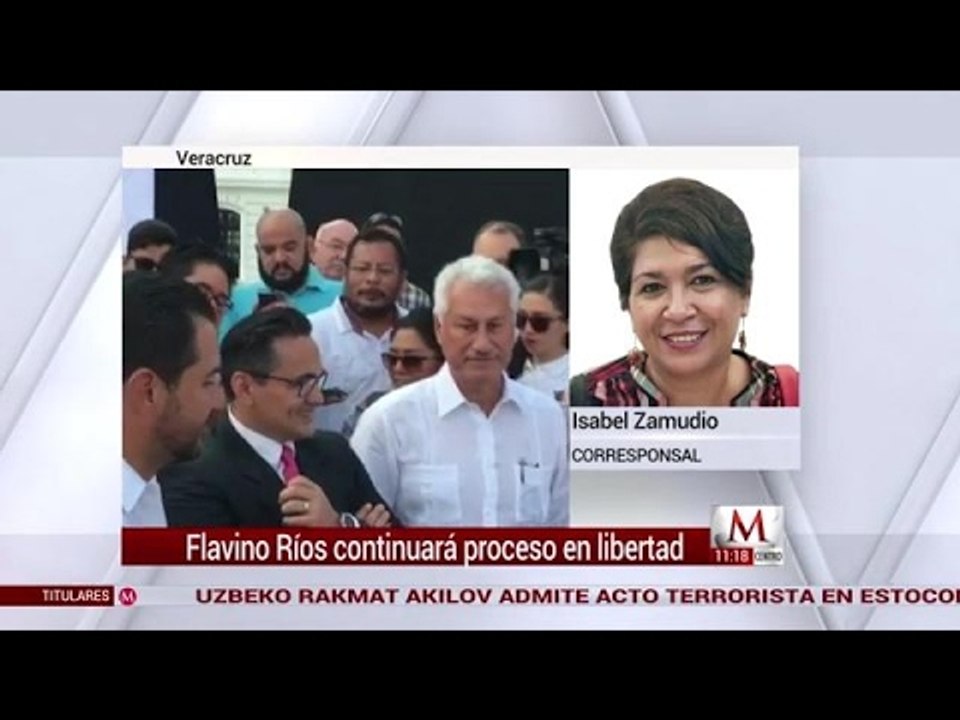 Flavino Ríos continuará proceso en libertad