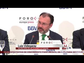 México está listo para negociar el TLCAN: Videgaray