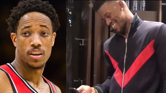 Jimmy Butler Trolls Bff Kyle Lowry & Demar DeRozan Says He's Disappointed In The Raptors
