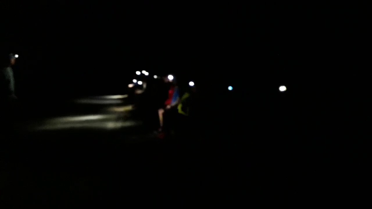 Séance d'entraînement du Groupe Trail un mardi soir