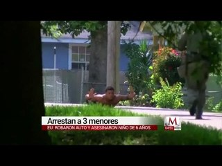 3 menores enfrentan cargos por asesinato de menor de 3 años en EU