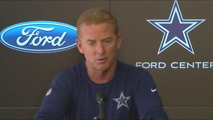 Jason Garrett addresses media for first time since Amari Cooper trade